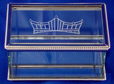 Rectangle Glass Crown Logo Box-Box-Schoppy's Since 1921