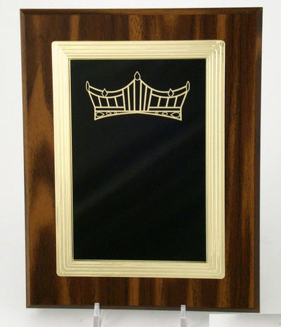 Pageant Crown Logo Frame Plaque-Plaque-Schoppy's Since 1921