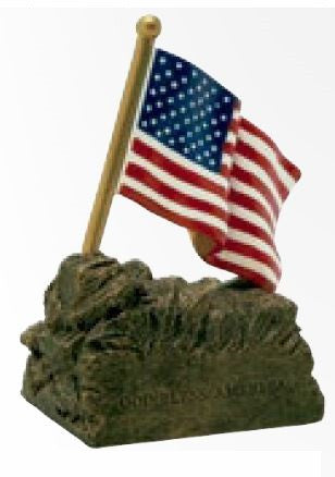 United States Flag Resin Sculpture-Trophy-Schoppy's Since 1921