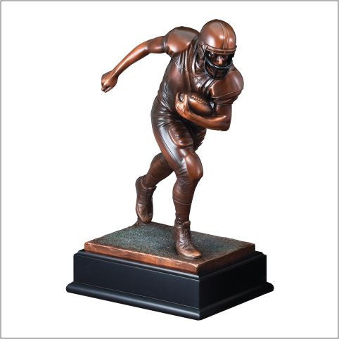 Football Runner Resin Trophy-Trophies-Schoppy&