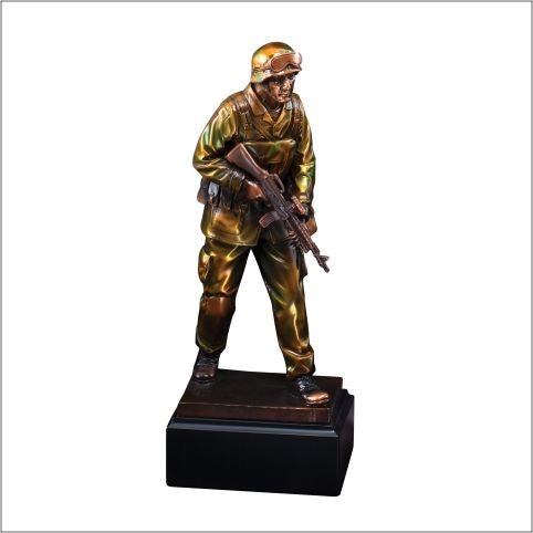 American Hero Series Military Resin-Trophy-Schoppy&