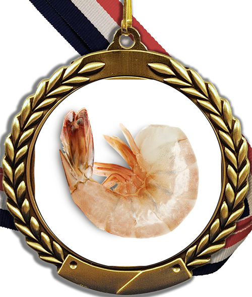 Shrimp Logo Medal-Medals-Schoppy&