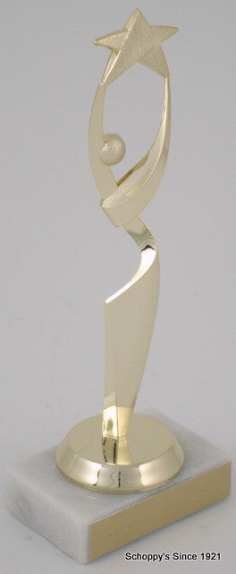 Reach for the Stars Trophy on Marble Base-Trophies-Schoppy&