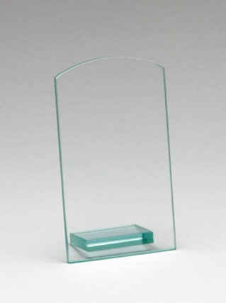 Rectangle Curved Glass Award-Glass & Crystal Award-Schoppy's Since 1921