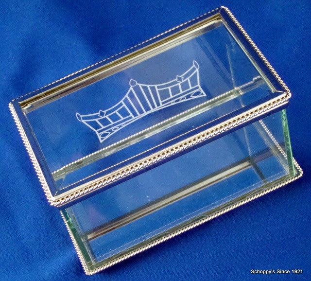 Rectangle Glass Crown Logo Box-Box-Schoppy&