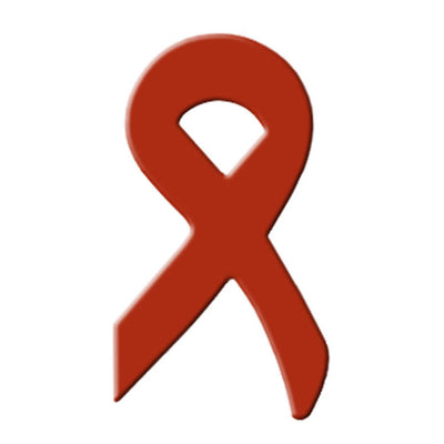 Red Awareness Ribbon Lapel Pin-Pin-Schoppy's Since 1921