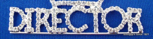 Rhinestone Director Pin-Jewelry-Schoppy&