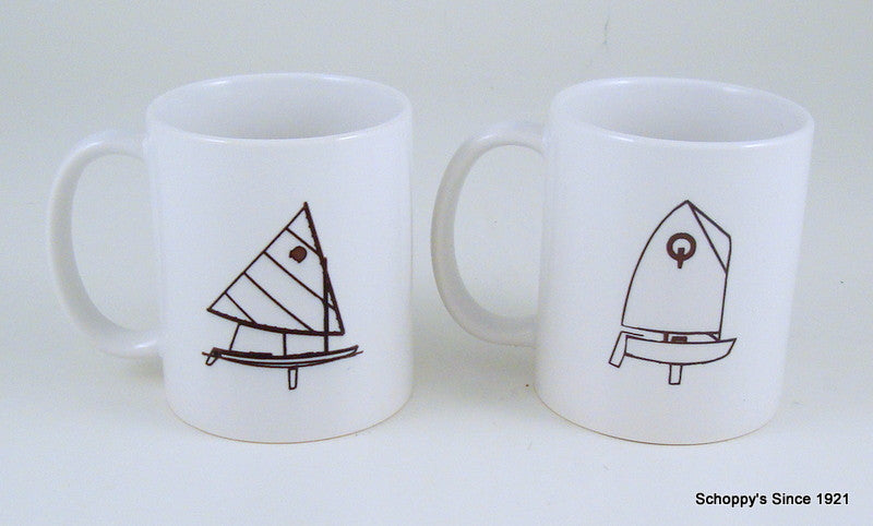Sail Boat Logo Mug-Trophies-Schoppy&