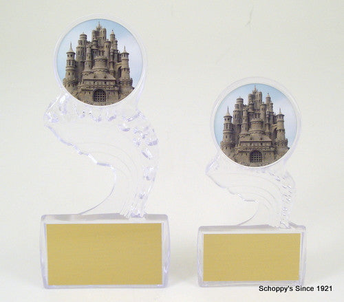 Sandcastle Small Crest of the Wave Trophy-Trophies-Schoppy&