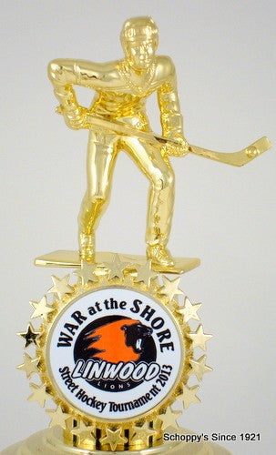 Street Hockey Second Place Individual Trophy-Trophies-Schoppy&