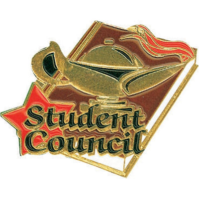 Student Council Lamp of Learning Pin-Pin-Schoppy's Since 1921