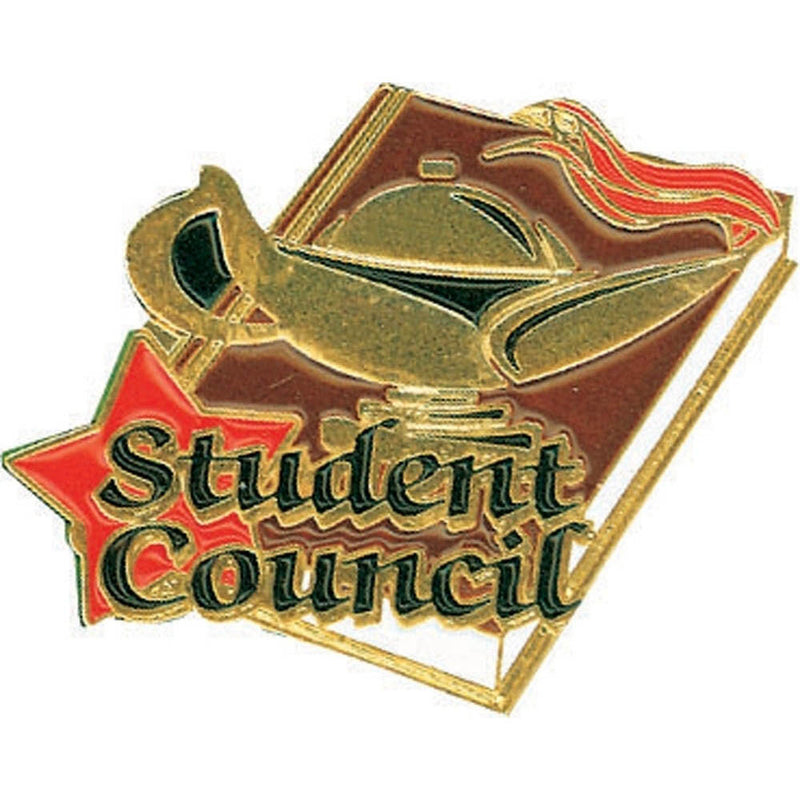 Student Council Lamp of Learning Pin-Pin-Schoppy&