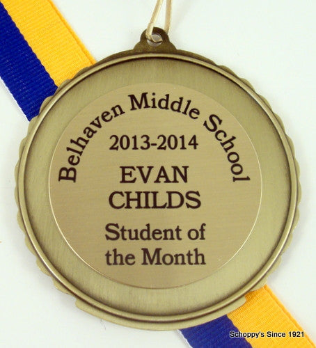 Student of the Month Medal-Medals-Schoppy&