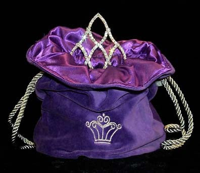 Tiara Bag - Purple-Pageant-Schoppy's Since 1921