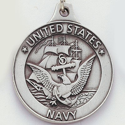 United States Navy Genuine Pewter Key Chain-Key Chain-Schoppy's Since 1921