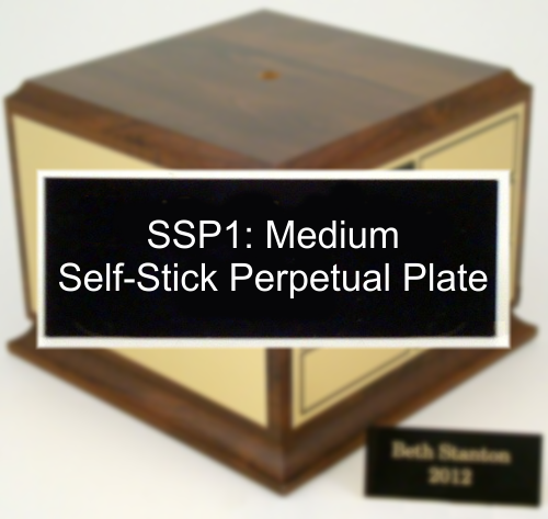 SSP1: Medium Self-Stick Perpetual Plate-Plate-Schoppy&
