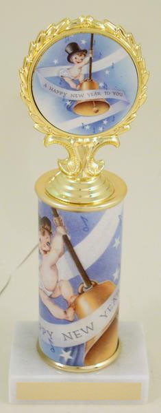 Baby New Years Rolled Logo Trophy-Trophy-Schoppy's Since 1921