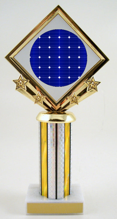Solar Panel Diamond Star Column Trophy-Trophy-Schoppy's Since 1921
