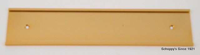 Wall Nameplate 2 x 10 Gold-Name Desk Block-Schoppy&