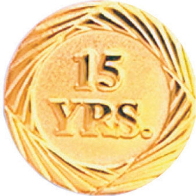 Years of Service Pin - Fifteen Years-Pin-Schoppy's Since 1921