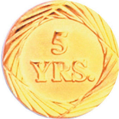 Years of Service Pin - Five Years-Pin-Schoppy's Since 1921