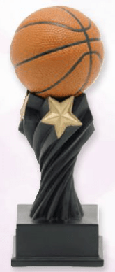 Basketball Tempest Resin Trophy - Schoppy's Since 1921