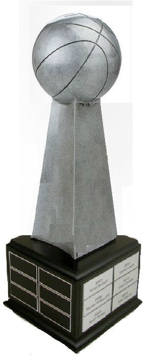 Basketball Championship Large Resin On Perpetual Base-Trophy-Schoppy's Since 1921