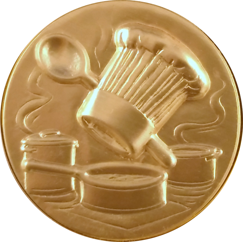 Ribbon Medallion Culinary Plaque-Plaque-Schoppy&