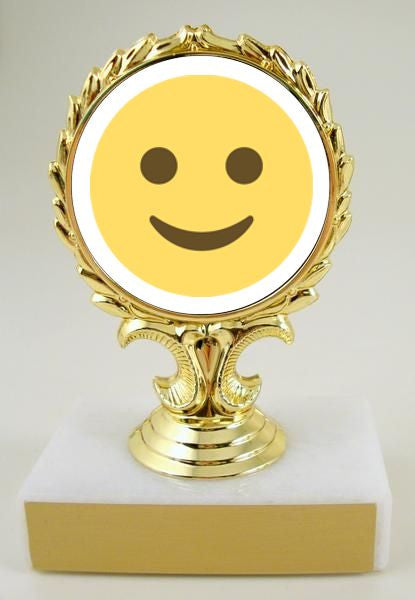 The Emoji Logo Trophy-Trophy-Schoppy&