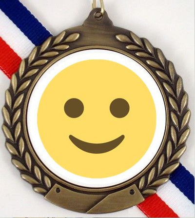 The Emoji Logo Medallion-Medals-Schoppy's Since 1921