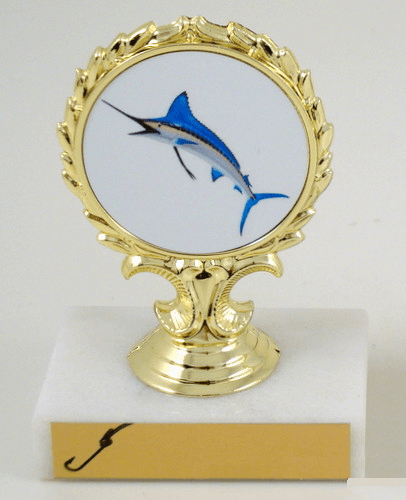 Fish Logo Trophy - Schoppy's Since 1921