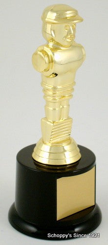 Foosball Trophy on Small Black Round Base-Trophies-Schoppy&