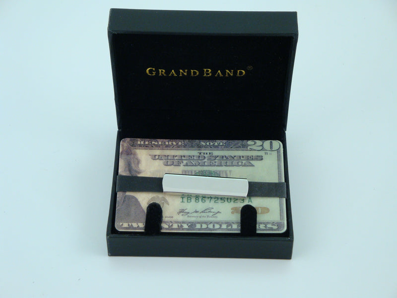 Grand Band Stainless Steel Plain-Money Clip-Schoppy&