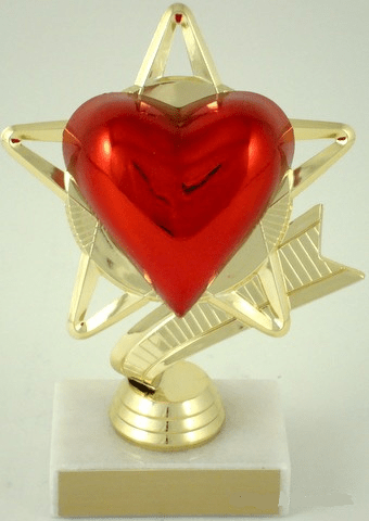 Heart Star Trophy - Schoppy's Since 1921