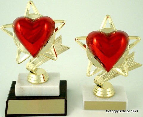 Heart Star Trophy - Schoppy's Since 1921