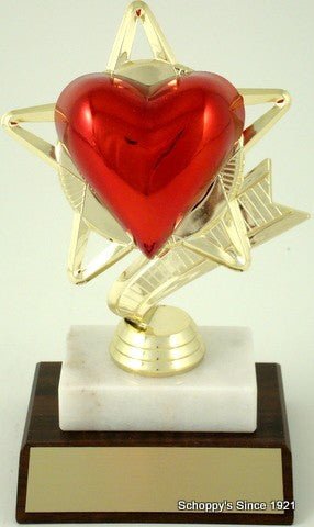 Heart Star Trophy - Schoppy's Since 1921