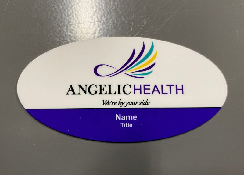 AngelicHealth Name Badge-Name Tag-Schoppy&