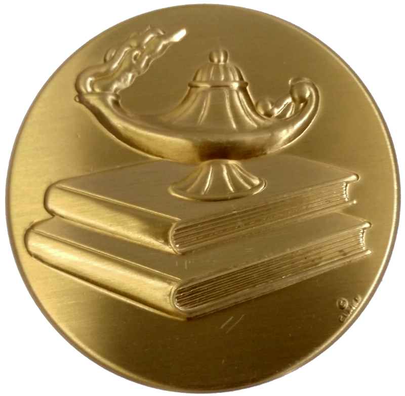 Ribbon Medallion Scholastic Plaque-Plaque-Schoppy&