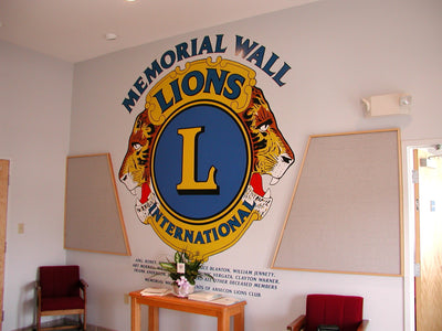 Lions Club Braille Donor Wall-Donor Project-Schoppy's Since 1921