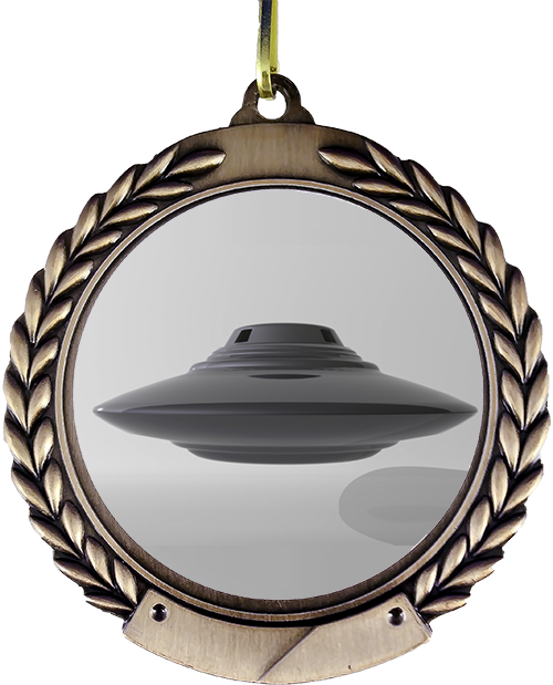 Alien Logo Medal-Medals-Schoppy&