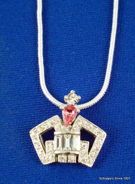 Rhinestone Crown Set Pink - Schoppy&