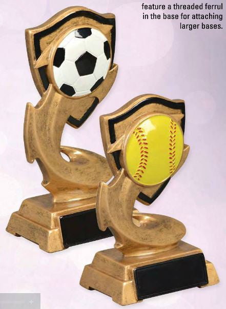 Softball Electric Flames Trophy-Trophy-Schoppy&